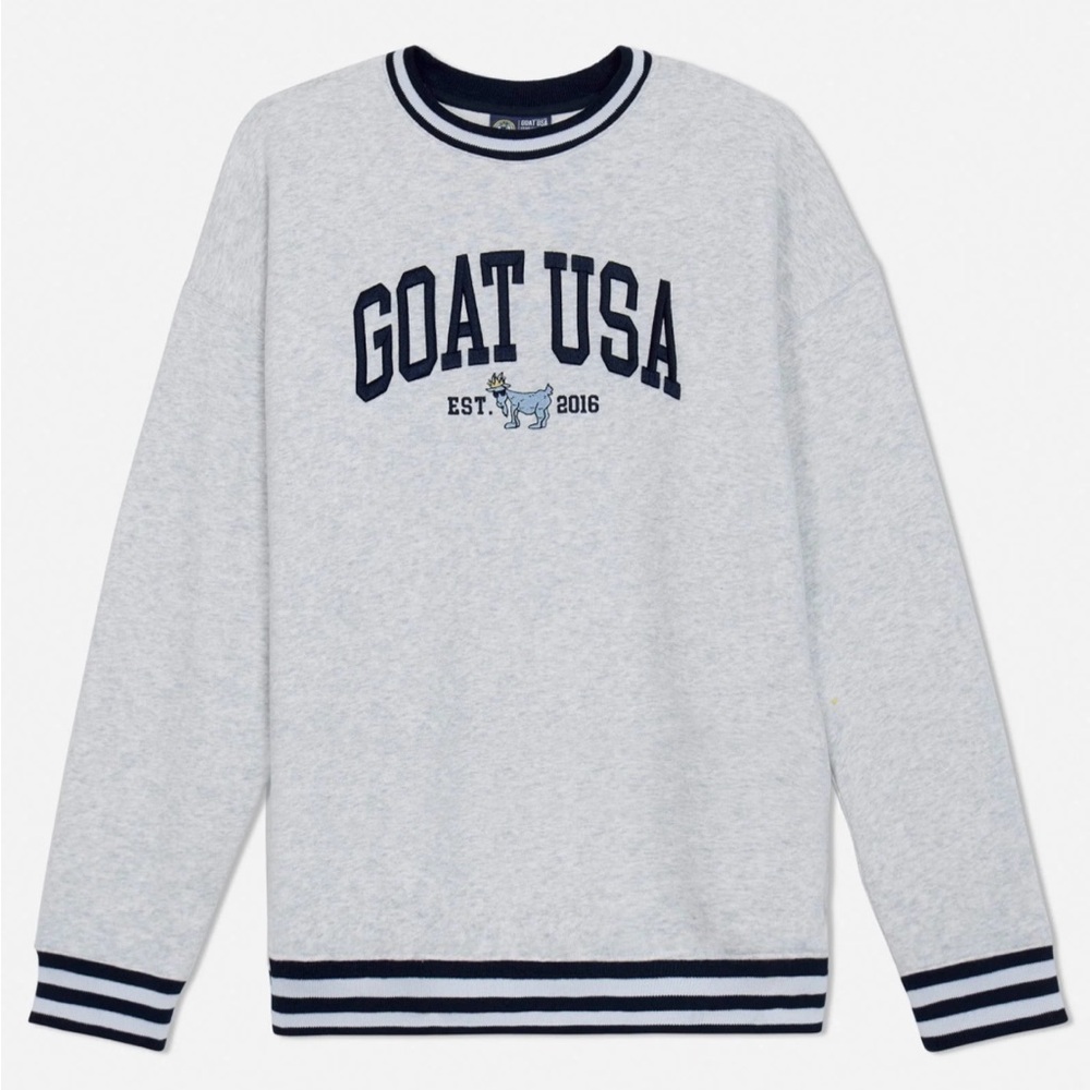 Goat USA Gray Sweater XS NWT （Size fit to XL）